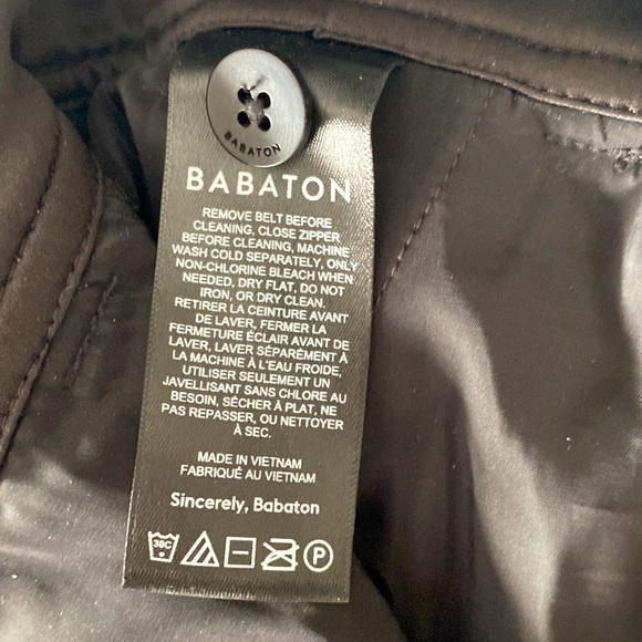 Babaton - Vegan Leather Belted Pant - SZ 6 - Picture 7 of 7